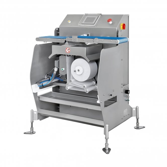 Burger Paper Interleaving Dispenser - Single Lane - PE160 - Optional Stacking unit.